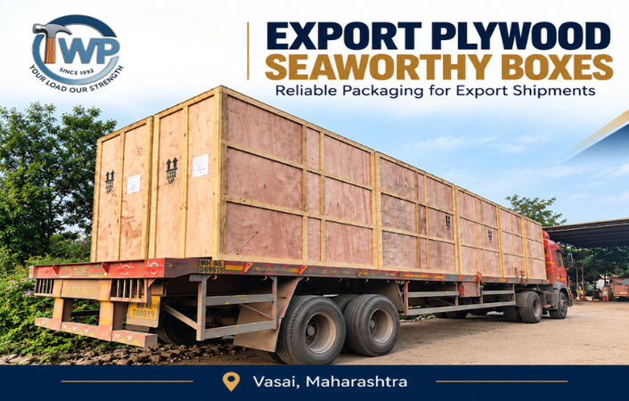 Export Plywood Seaworthy Box – Impact Wood Packers in Vasai | Uzonmart